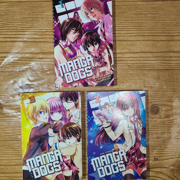 Manga Dogs Vol 1-3 Manga comics lot (X3) - Picture 1 of 4